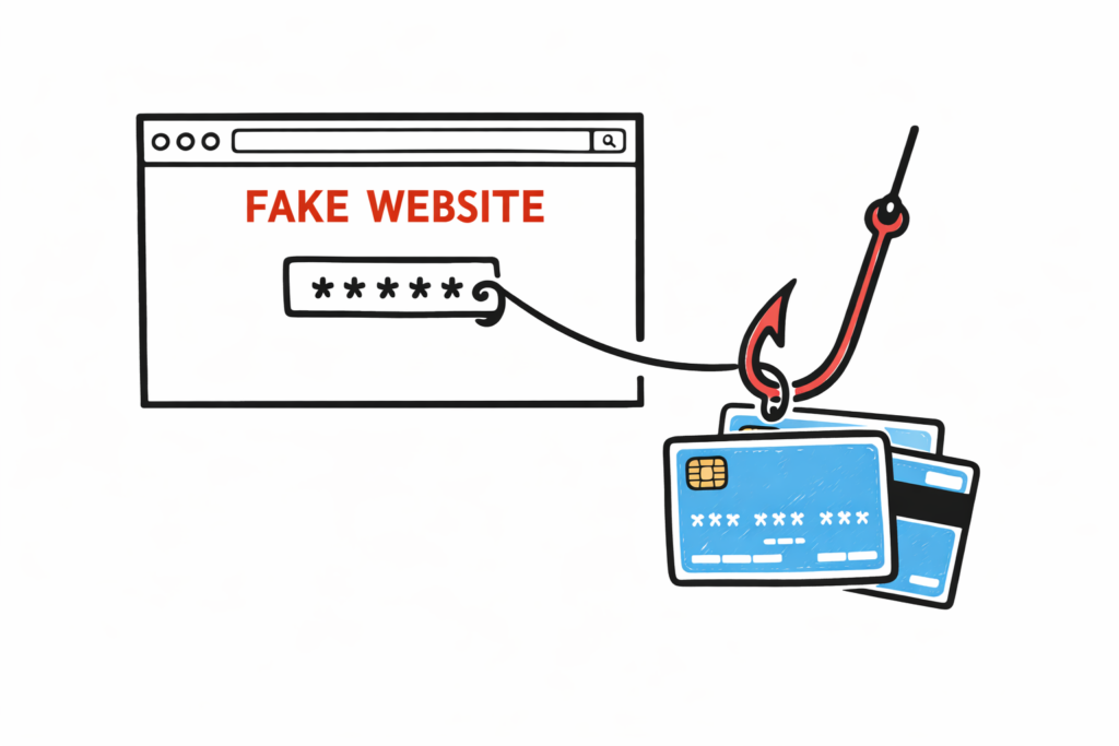Phishing and fake websites