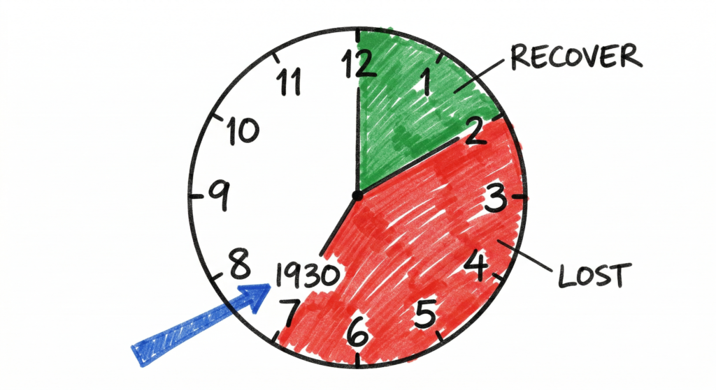The golden hour timeline for recovering funds from Online Scams.