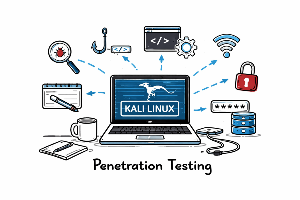 Kali Linux cybersecurity tools for beginners